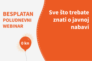 Sve što trebate znati o javnoj nabavi - Besplatan poludnevni webinar